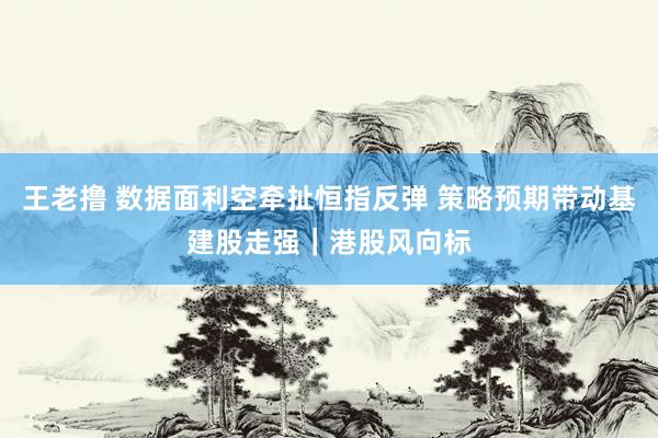 王老撸 数据面利空牵扯恒指反弹 策略预期带动基建股走强｜港股风向标