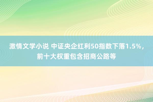 激情文学小说 中证央企红利50指数下落1.5%，前十大权重包含招商公路等