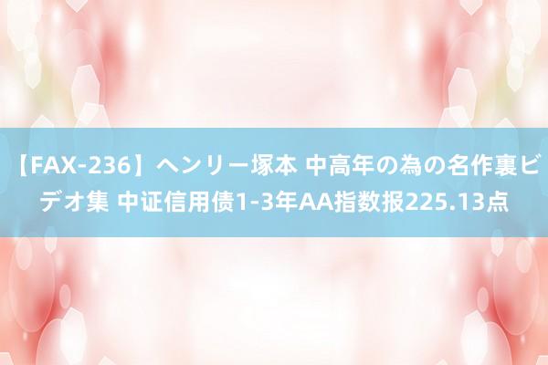 【FAX-236】ヘンリー塚本 中高年の為の名作裏ビデオ集 中证信用债1-3年AA指数报225.13点